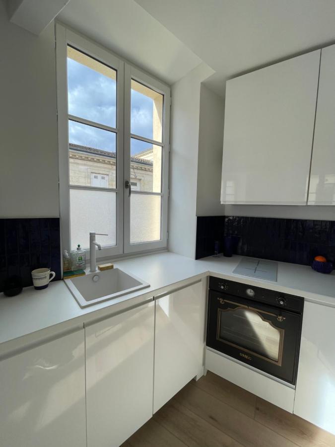 Le Loft Bleu - Un Atelier-Cocon Elegant & Central Bordéus Exterior foto